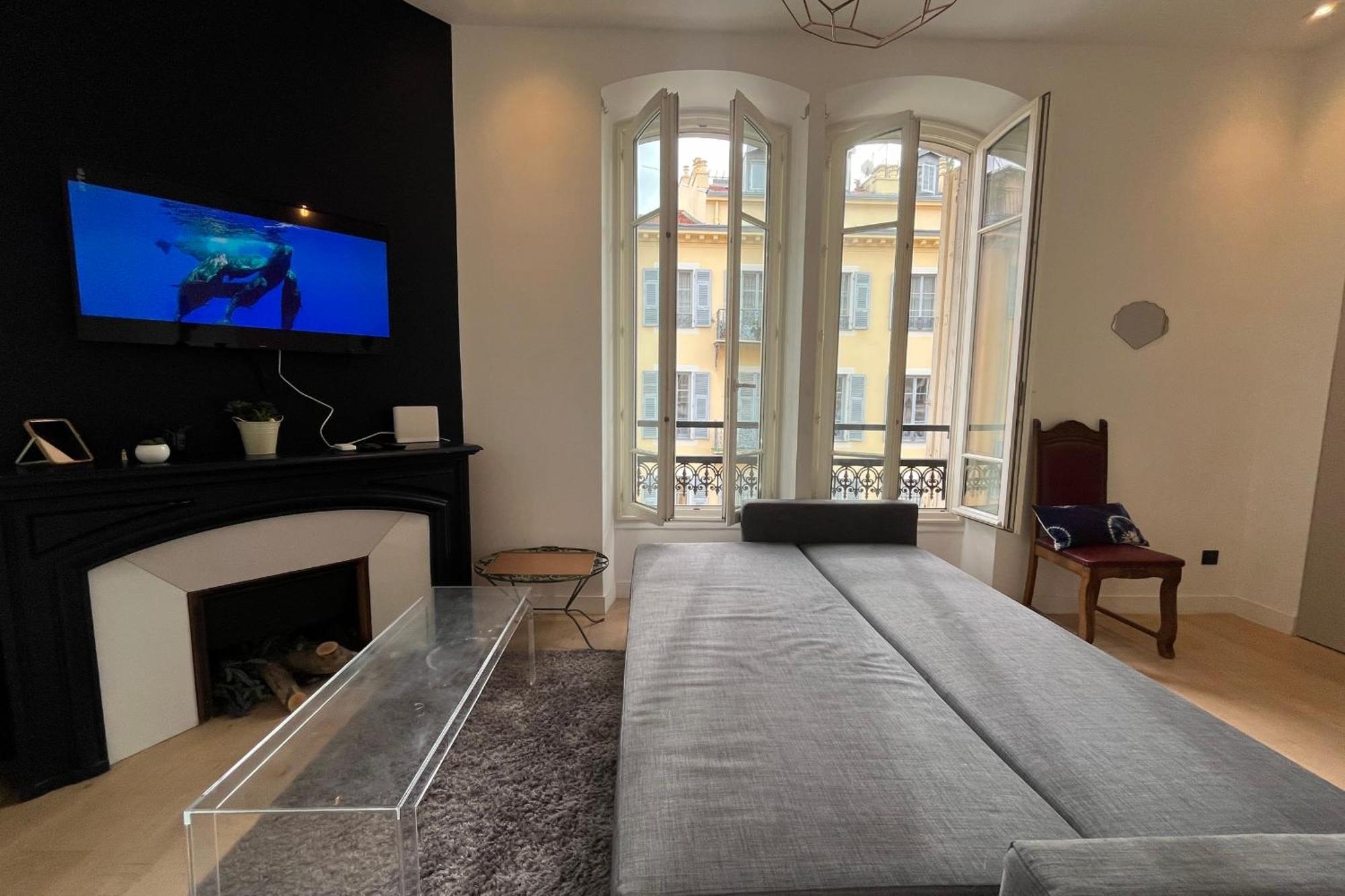 Appartement 2 Pieces Hypercentre Gioffredo Nice